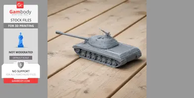 IS-3 tank - Tank Model STL