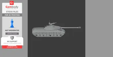 IS-3 tank - Tank Model STL