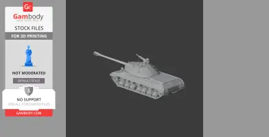 IS-3 tank - Tank Model STL