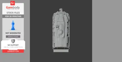 Buffalo (mine protected vehicle) - Tank Model STL