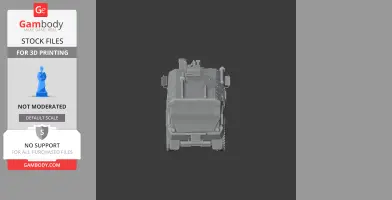 Kamaz Typhoon - Tank Model STL