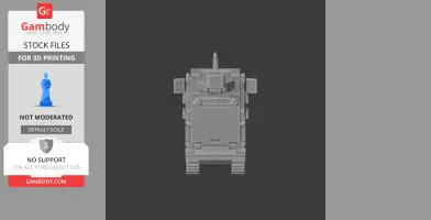 KrAZ Fiona - Tank Model STL