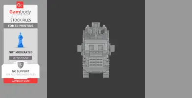 KrAZ Fiona - Tank Model STL