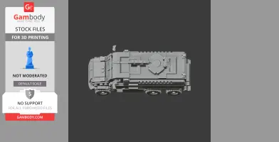 KrAZ Fiona - Tank Model STL
