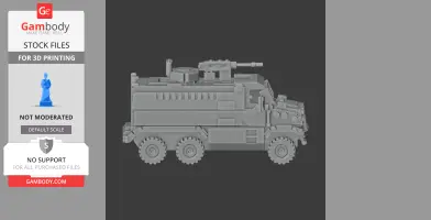 KrAZ Fiona - Tank Model STL