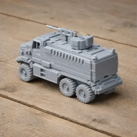 KrAZ Fiona - Tank Model STL