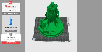Fleshmancer - Sea of Stars - Character Figure STL