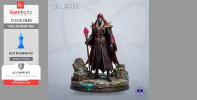Fleshmancer - Sea of Stars - Character Figure STL