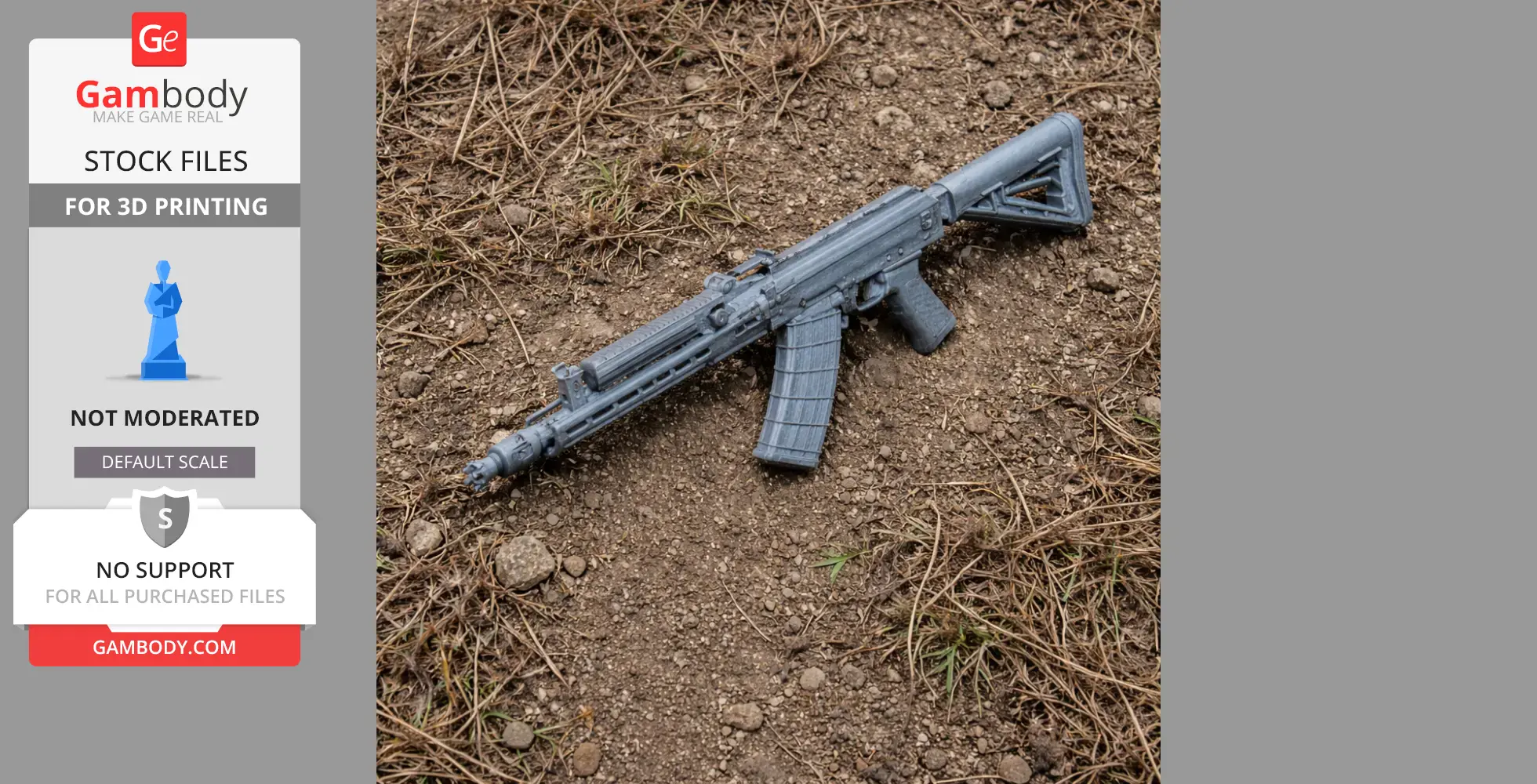 AK-102 - Cosplay Prop STL