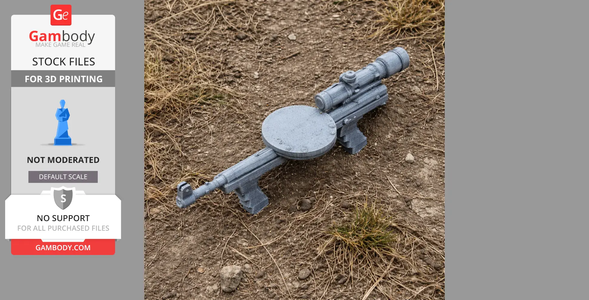 American-180 - Cosplay Prop STL