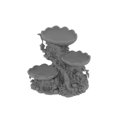 Whimsical Mushroom House1.stl