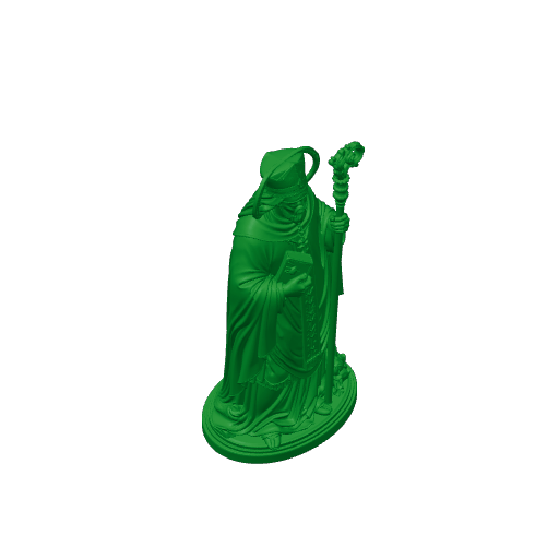 Saint Anthelm of Belley - Devotional Statue.3mf
