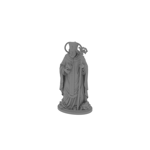 Saint Anthelm of Belley - Devotional Statue.stl