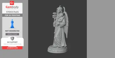 Saint Anthony Dainan - Devotional Statue - STL 3D Print
