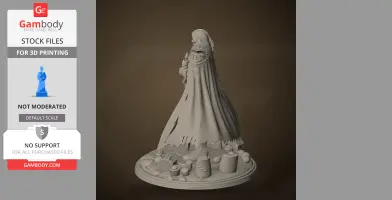 Sargamis - Avowed - Character Figure STL