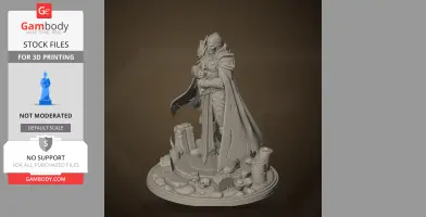 Sargamis - Avowed - Character Figure STL