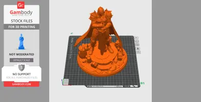 Sargamis - Avowed - Character Figure STL