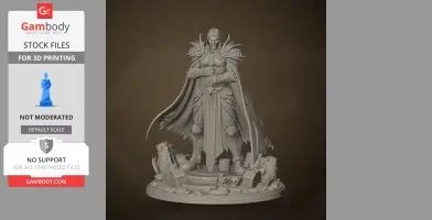 Sargamis - Avowed - Character Figure STL