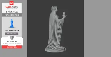 Saint Anthony Mary Claret - Devotional Statue - STL 3D Print