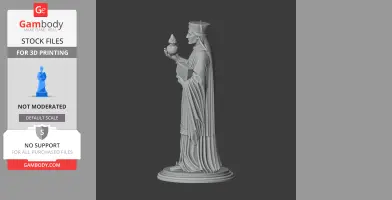 Saint Anthony Mary Claret - Devotional Statue - STL 3D Print
