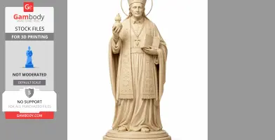 Saint Anthony Mary Claret - Devotional Statue - STL 3D Print