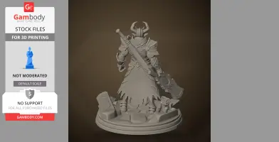 Chiyou - Nine Sols - Character Figure STL