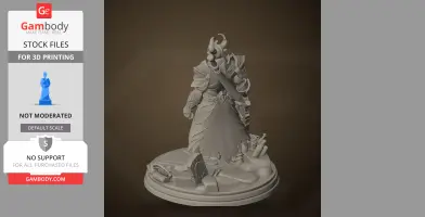 Chiyou - Nine Sols - Character Figure STL
