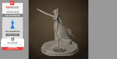 Camellya - Wuthering Waves - Character Figure STL