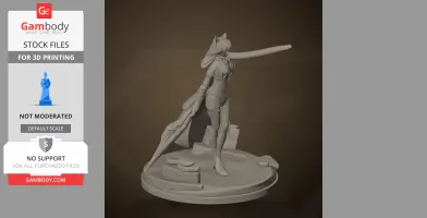 Camellya - Wuthering Waves - Character Figure STL