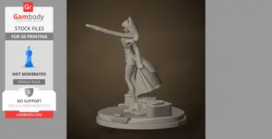 Camellya - Wuthering Waves - Character Figure STL