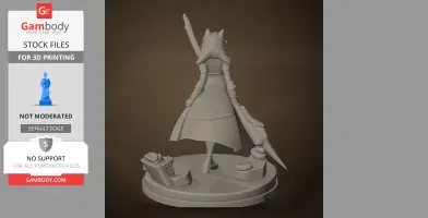 Camellya - Wuthering Waves - Character Figure STL