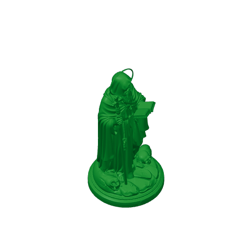 Saint Anthony the Great - Devotional Statue.3mf