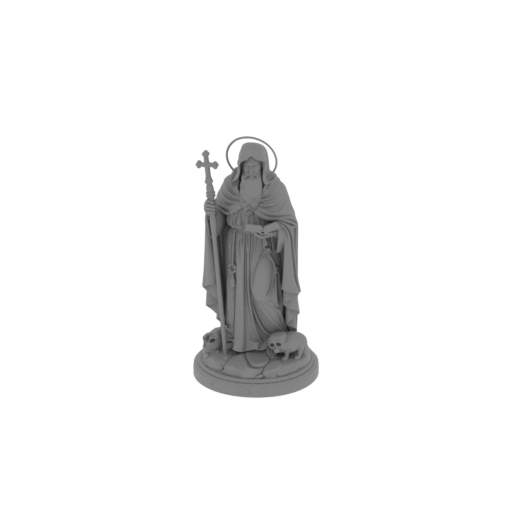 Saint Anthony the Great - Devotional Statue.stl