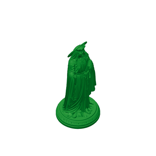 Saint Anthusa of Constantinople - Devotional Statue.3mf