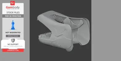 Tapinocephalus Skull - Skull Replica STL