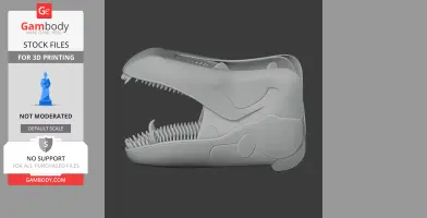 Tapinocephalus Skull - Skull Replica STL