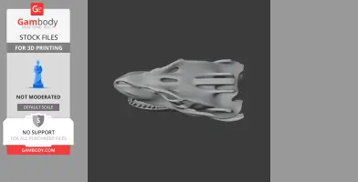 Tarbosaurus Skull - Skull Replica STL