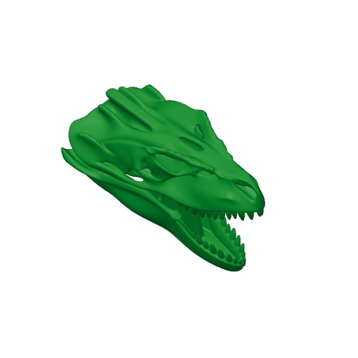 Tarbosaurus Skull.3mf