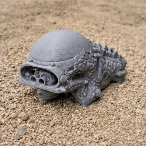 Tenchisaurus Skull - Skull Replica STL