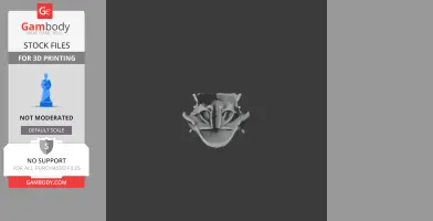 Tenrec Skull - Skull Replica STL