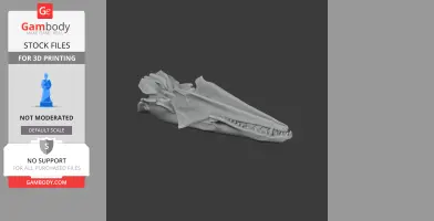 Tenrec Skull - Skull Replica STL