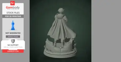 The Protagonist - Metaphor - Character Figure STL