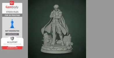 The Protagonist - Metaphor - Character Figure STL