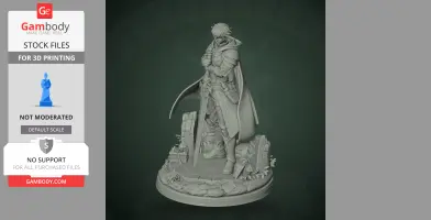 The Protagonist - Metaphor - Character Figure STL