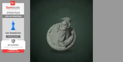 The Protagonist - Metaphor - Character Figure STL