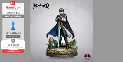 The Protagonist - Metaphor - Character Figure STL