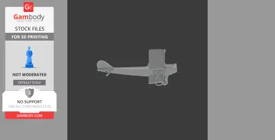 Curtiss JN-4 - Scale Vehicle STL