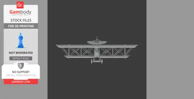 Curtiss JN-4 - Scale Vehicle STL