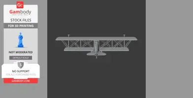Curtiss JN-4 - Scale Vehicle STL