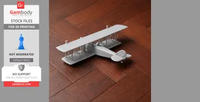 Curtiss JN-4 - Scale Vehicle STL